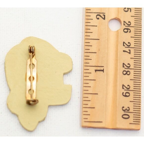 Adorable Vintage Sheepdog Brooch - A4 - Picture 2 of 2